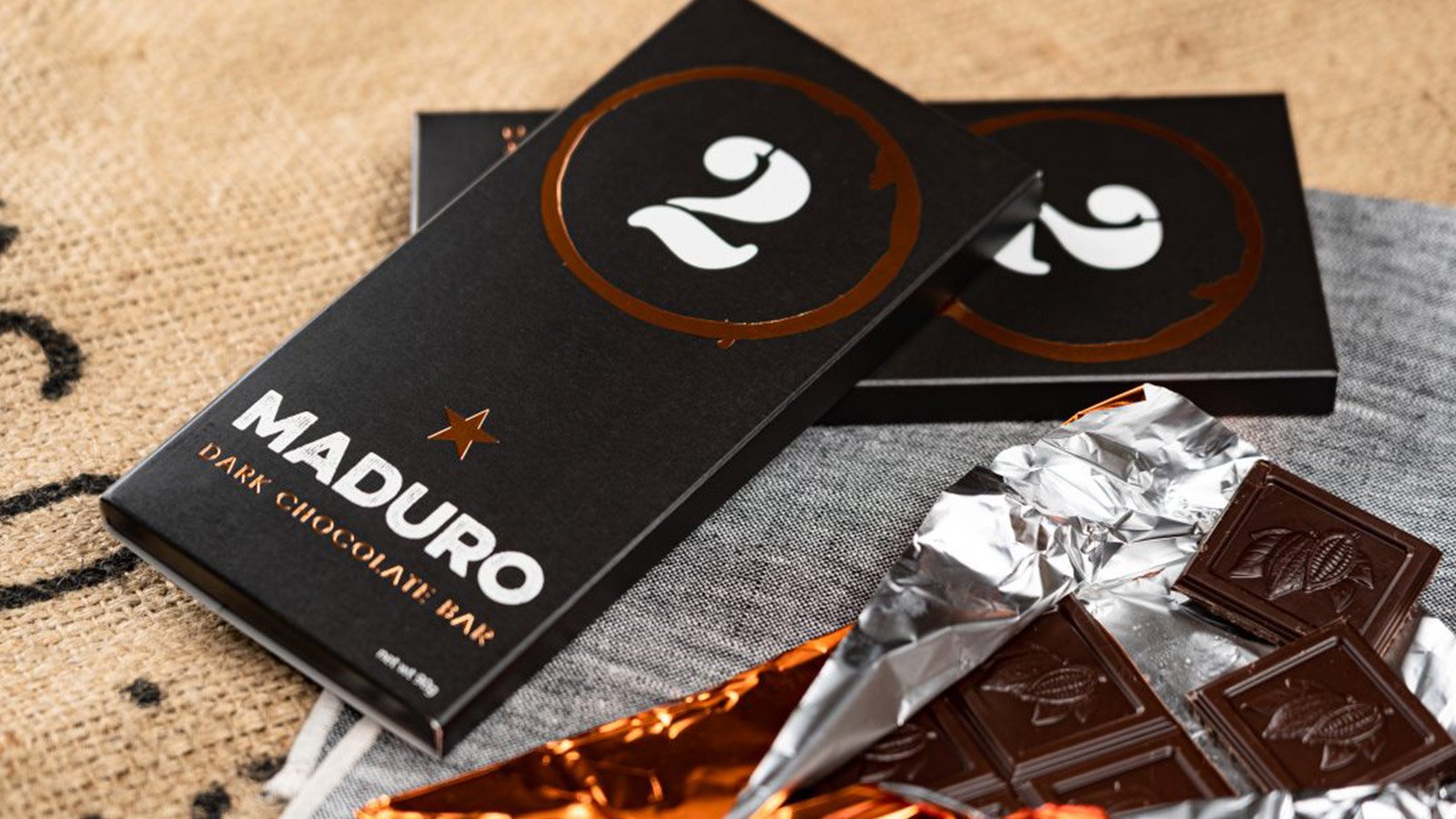 Maduro chocolate bar wrapper
