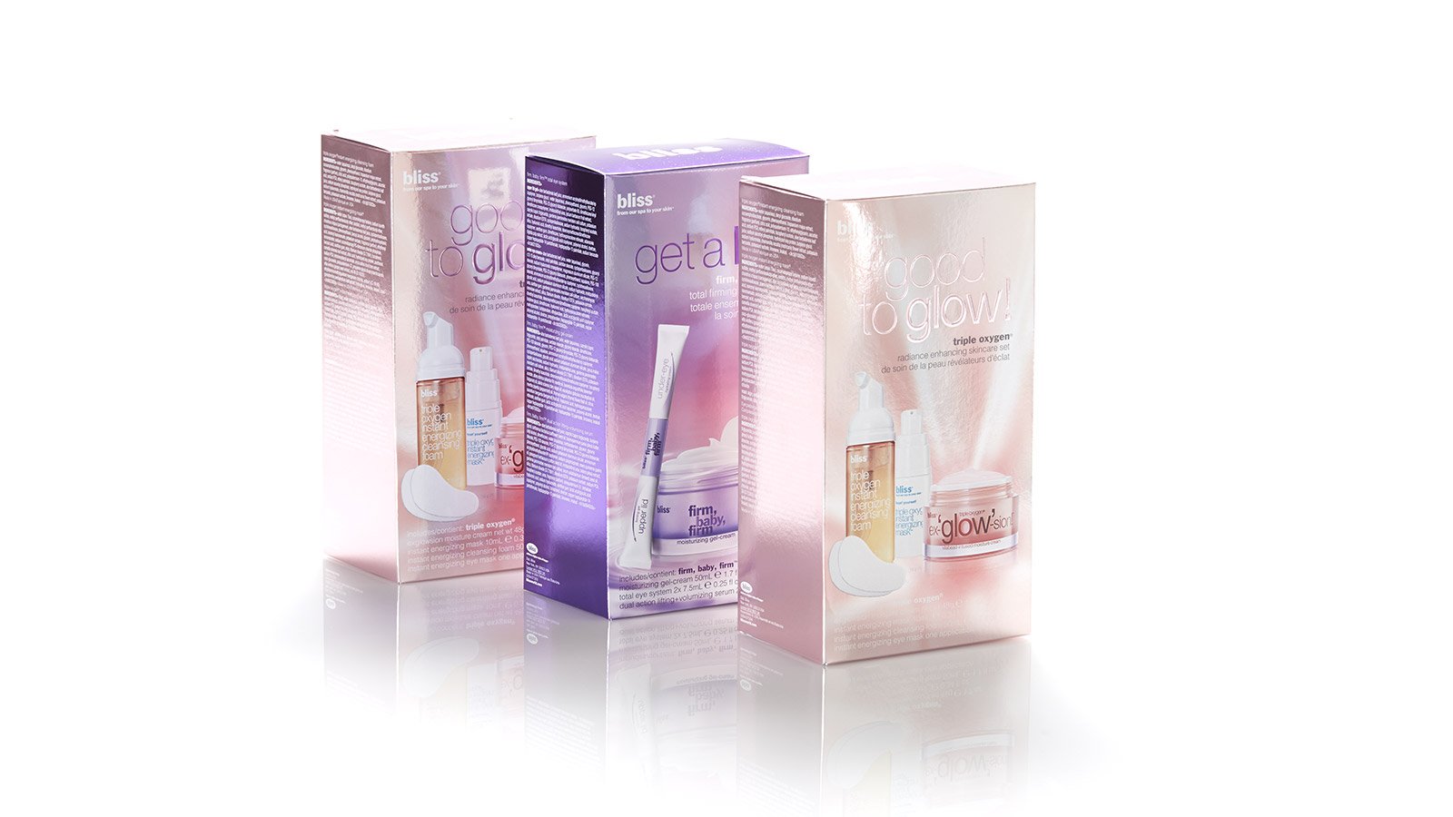 bliss coated beauty packaging