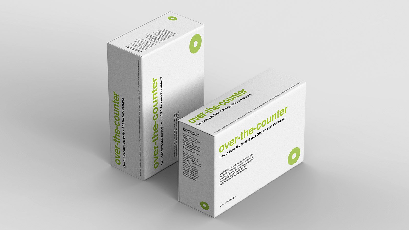 oliver branded OTC packaging