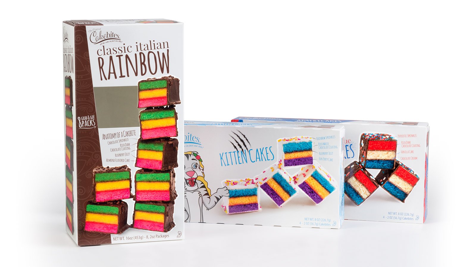 rainbow cookie packaging