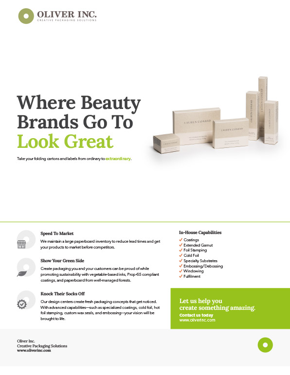 Health & Beauty Sell Sheet