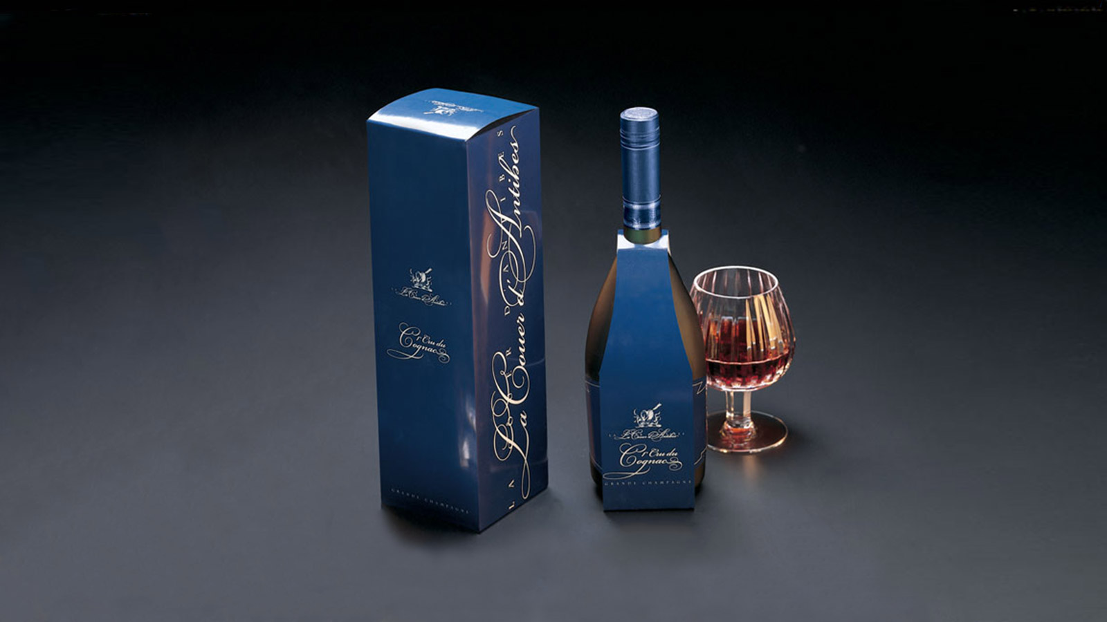 La Coeur DAntibes Cognac packaging