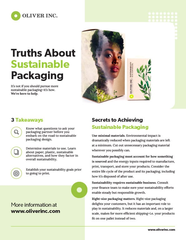 Truths About Sustinable Packaging Cover
