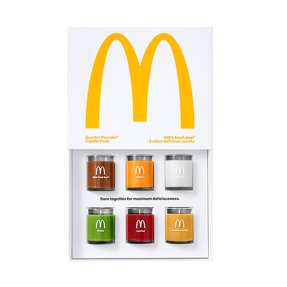 McDonalds scented candles
