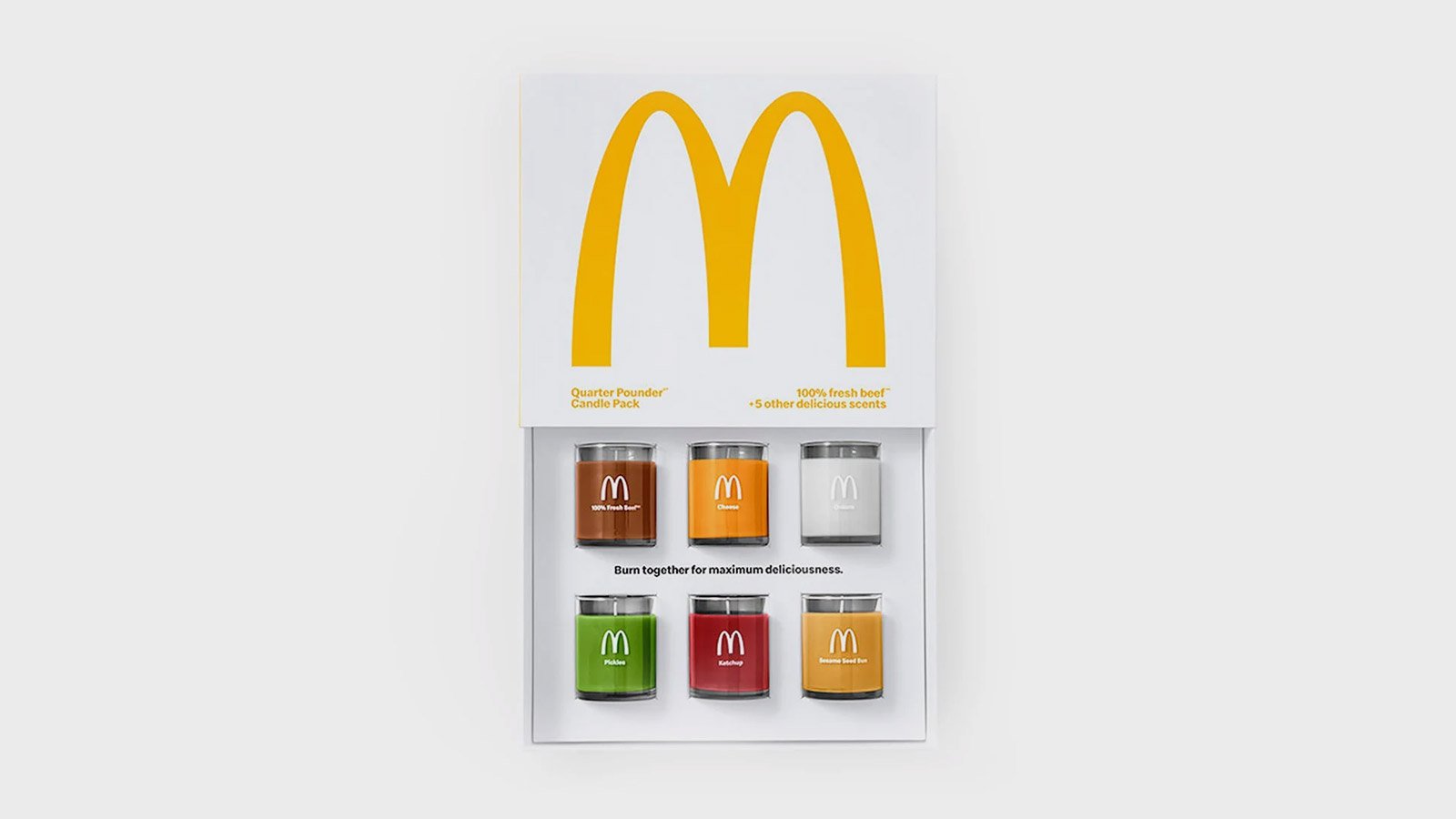 Mcdonalds scented candles